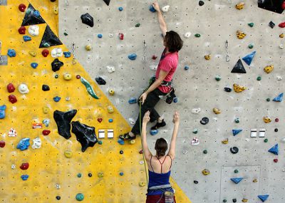 Kletterkurs Fortgeschrittene München Vorstieg Halle Freimann